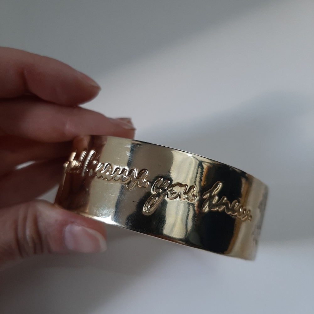 Arrigo boita inscribed bracelet - Picture 4 of 6